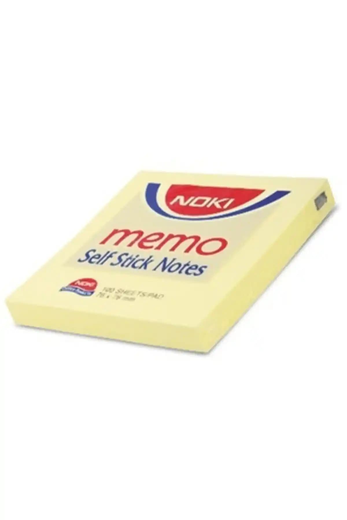 Noki Memo 75x75mm Yapışkanlı Not Kağıdı ile Verimliliği Artırın