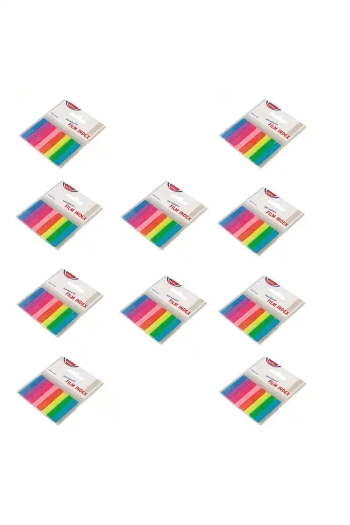 Noki Memo 8 Renk Film Index Not Kartı: Çok Yönlü, Dayanıklı ve Şık Tasarım