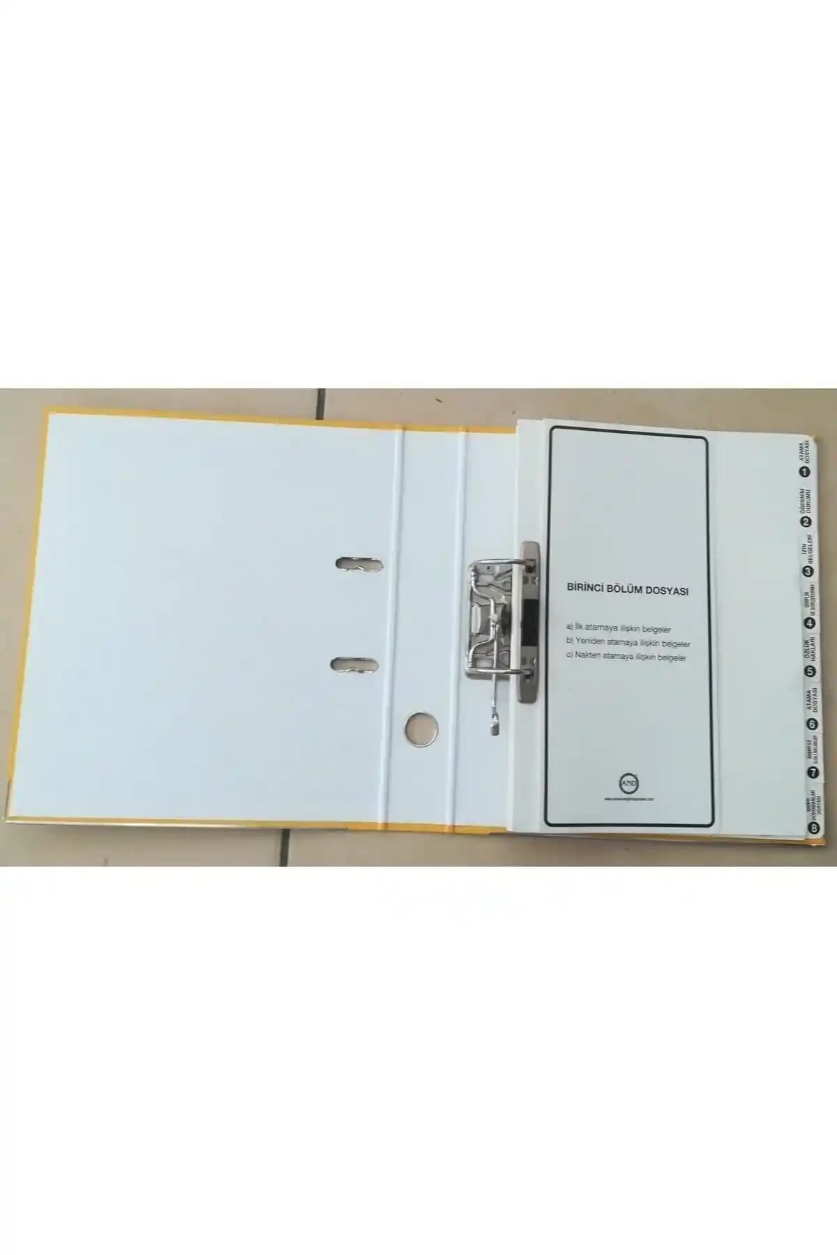 Öğretmenler İçin Dayanıklı ve Pratik Özlük Dosyası ile Belgelerinizi Güvenle Saklayın