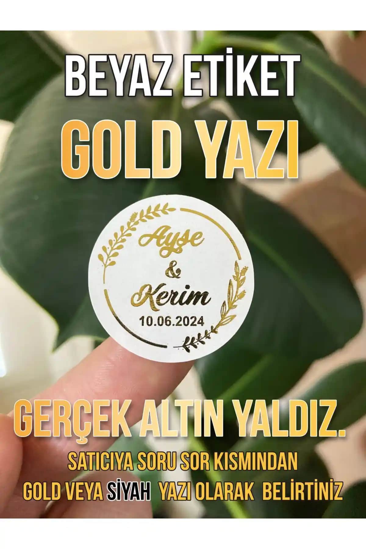 Özbaş Dijital Nişan Etiketi: Modern ve Pratik Organizasyon Çözümü