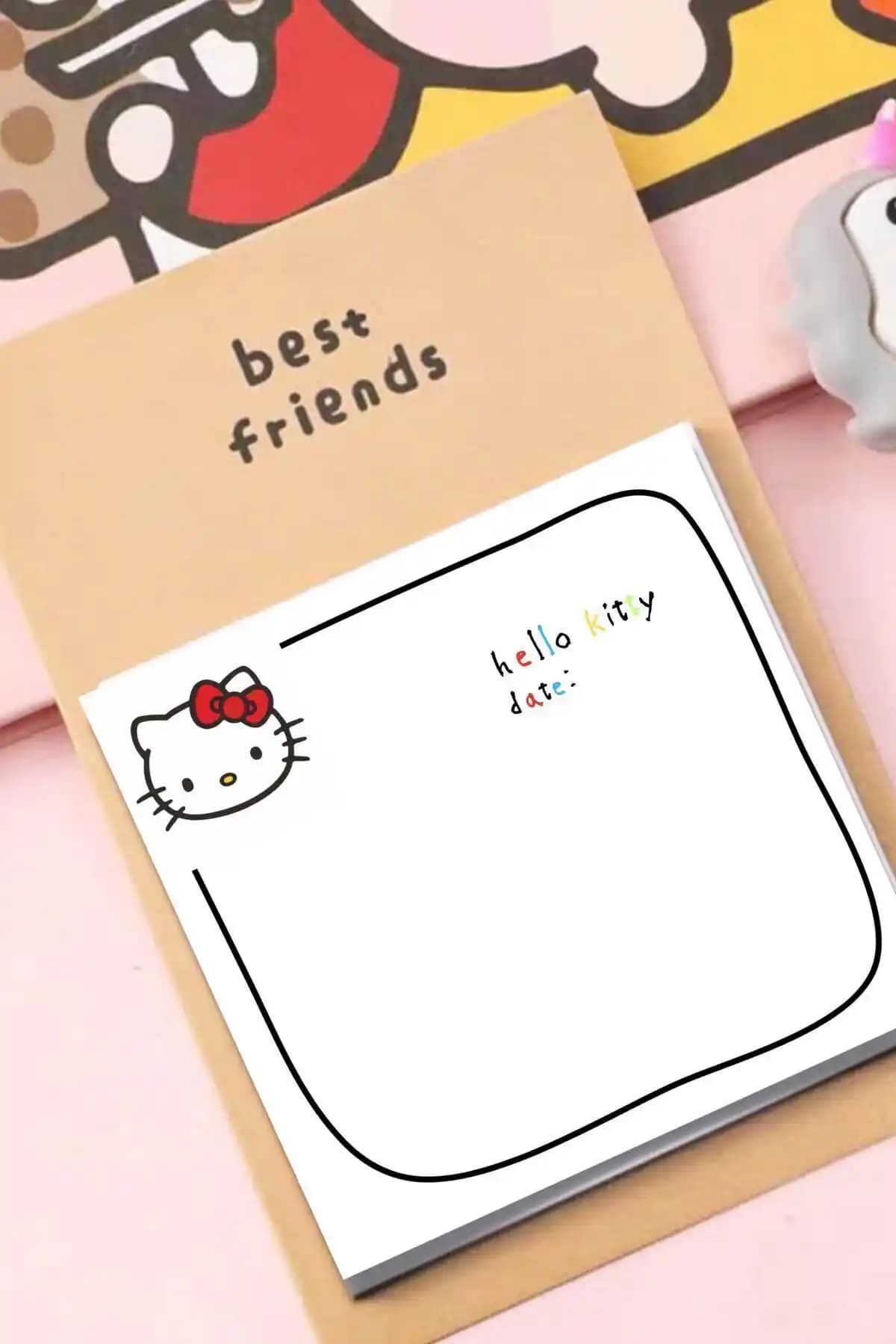 PastelSanat Hello Kitty Temalı Not Defteri ve Ajanda Seti Çeşitlilik ve Fonksiyonellik Sunar