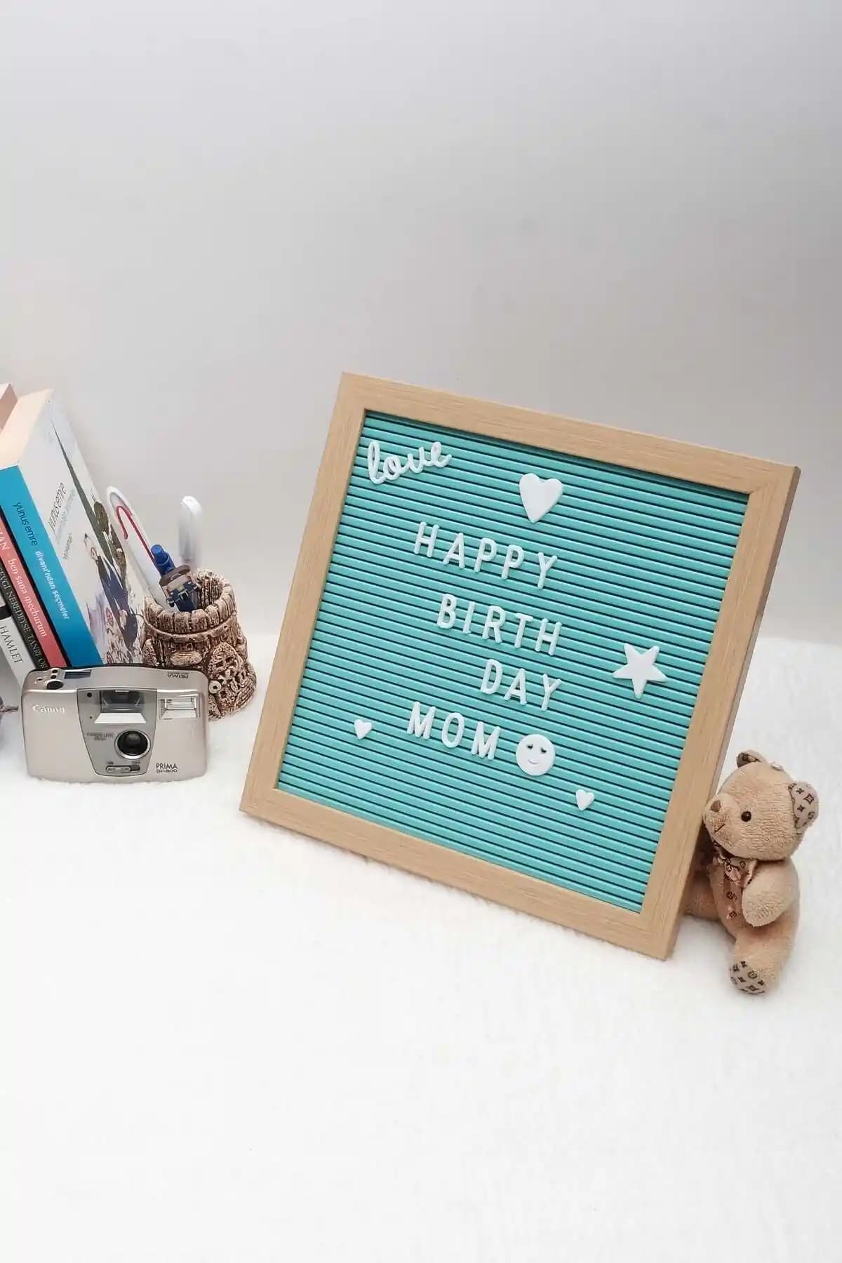 Patla<dı> Gitti Renkli Mesaj Tahtası: Çok Fonksiyonlu ve Estetik Tasarım