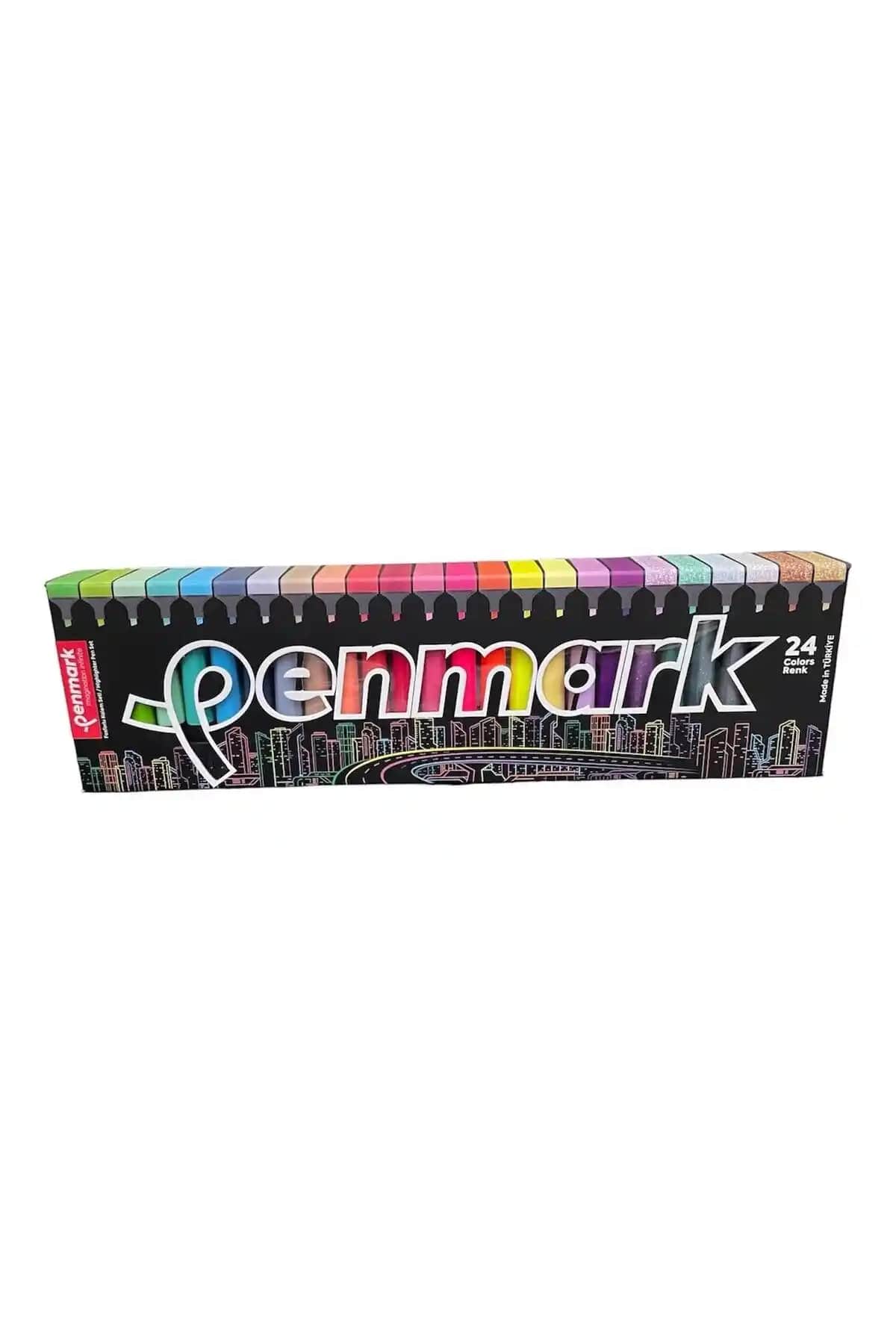 Penmark Fosforlu Kalemler Seti Renkli ve Çekici Yazım Deneyimi Sunar