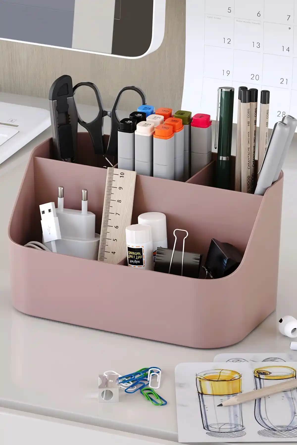 Pufwin Home Papatya Tasarımlı Masaüstü Kalem Düzenleyici Kalemlik İncelemesi