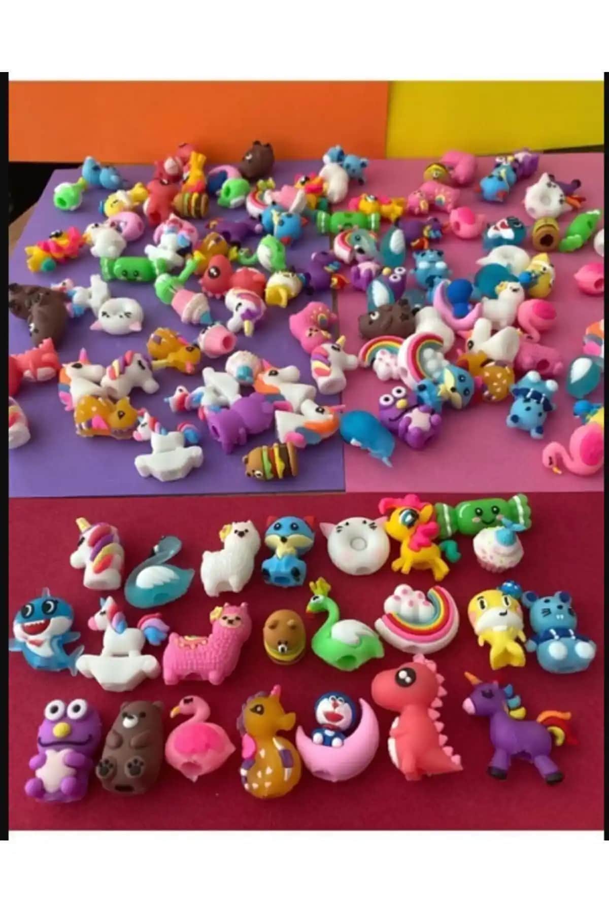 Renkli ve Eğlenceli Figürlü Kalem Başlığı Setiyle Yazım Deneyiminizi Canlandırın