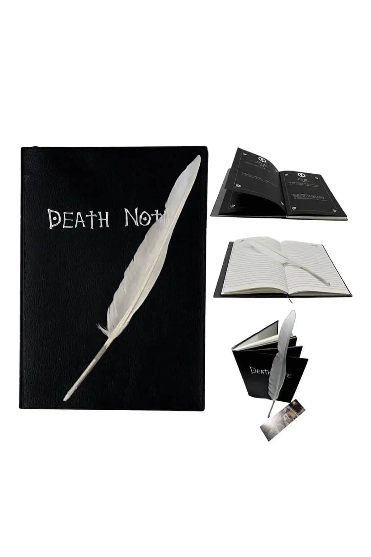 Retina Shop Death Note Defter ve Tüy Kalem Seti: Yaratıcı ve Şık Not Alma Deneyimi