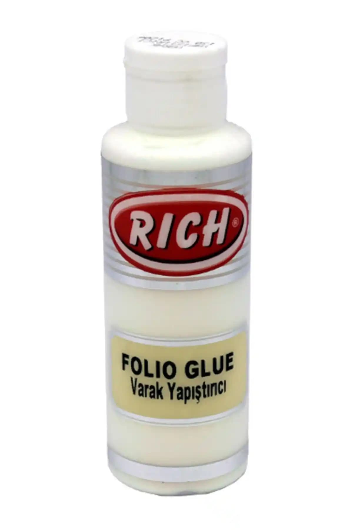 Rich Folyo Varak Yapıştırıcı 130 CC: Güçlü Yapışma ve Kolay Uygulama Özelliği ile El Sanatları İçin