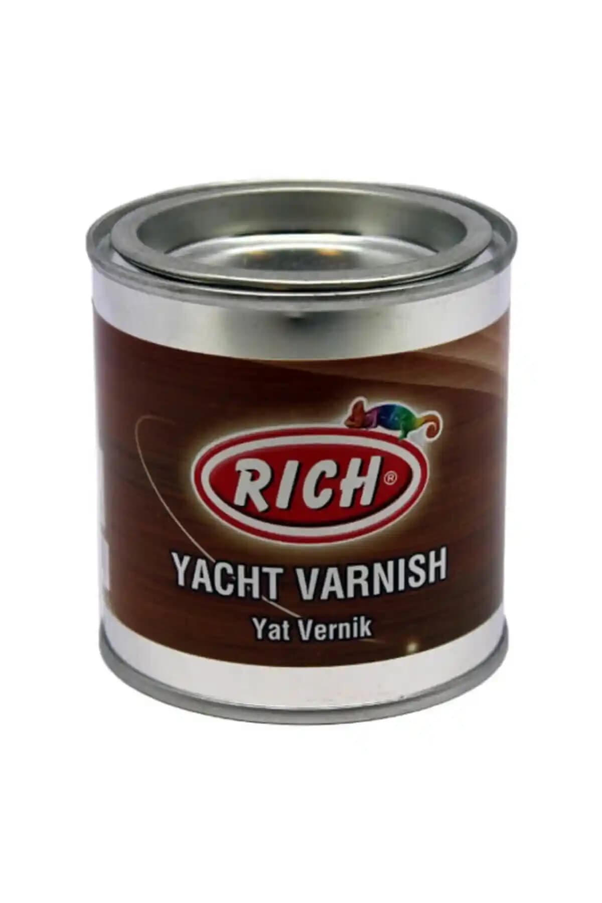 Rich Parlak Yat Verniği 250 cc: Yüksek Parlaklık ve Dayanıklılık Sağlayan Estetik Vernik