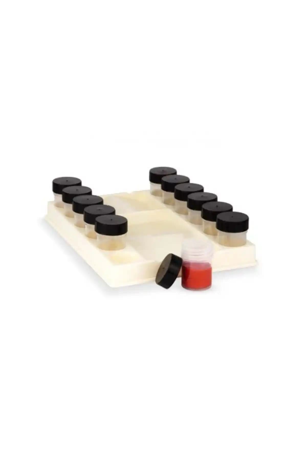 Rich Şişeli Palet: Yüksek Kaliteli ve Dayanıklı Boya Saklama Çözümü