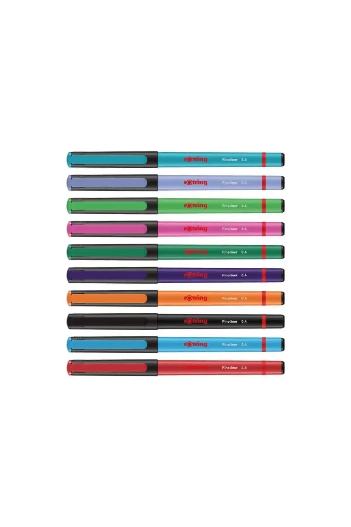 Rotring Fineliner İnce Keçe Uçlu Kalem: Detaylı Çizim ve Yazım İçin Yüksek Kaliteli Seçenek