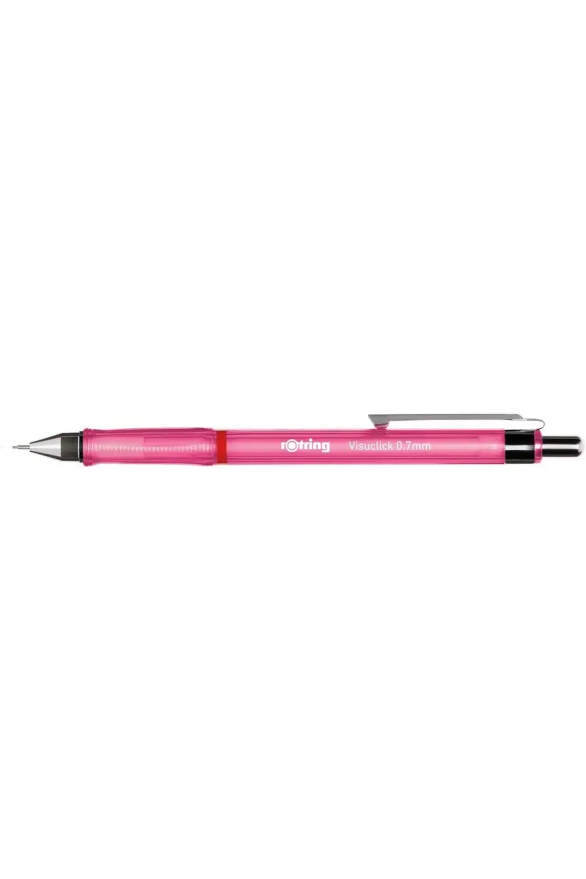 Rotring Visuclick 0.7mm Pembe Mekanik Kurşun Kalem Estetik ve Fonksiyonellik
