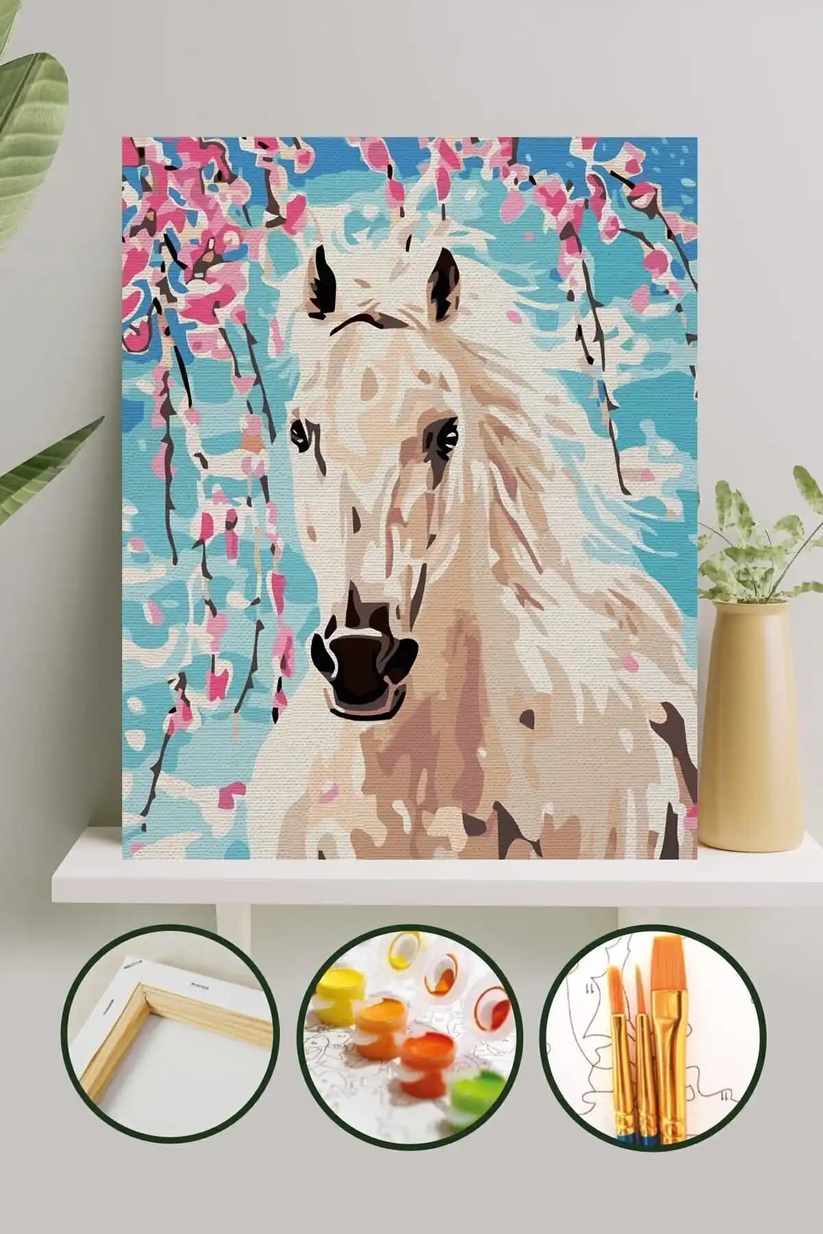 Sayılarla Boyama Tuval Seti: Yaratıcılığı Destekleyen Kaliteli Hobi Malzemeleri