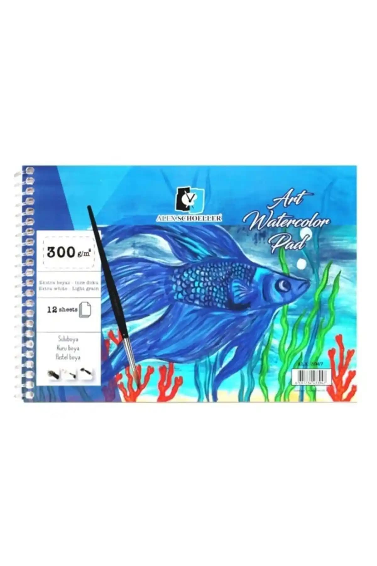 Schoellershammer Aquarell A5 Spiralli 300gr Su Boya Defteri Yaratıcı Sanatçılar İçin