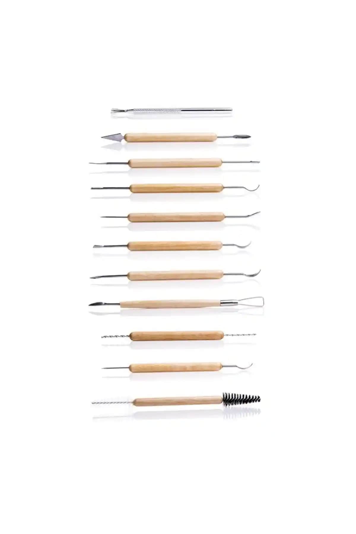 Seramik ve Heykel Şekillendirme Seti Yaratıcılığı Destekleyen Çok Yönlü Araçlar