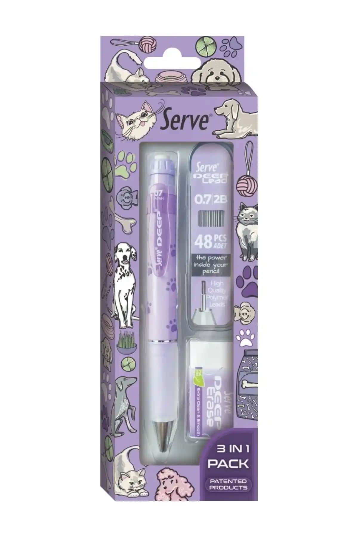 Serve Deep Doğa Serisi Okul Seti: Yaratıcı ve Dayanıklı Eğitim Aracı Türkiye Menşei