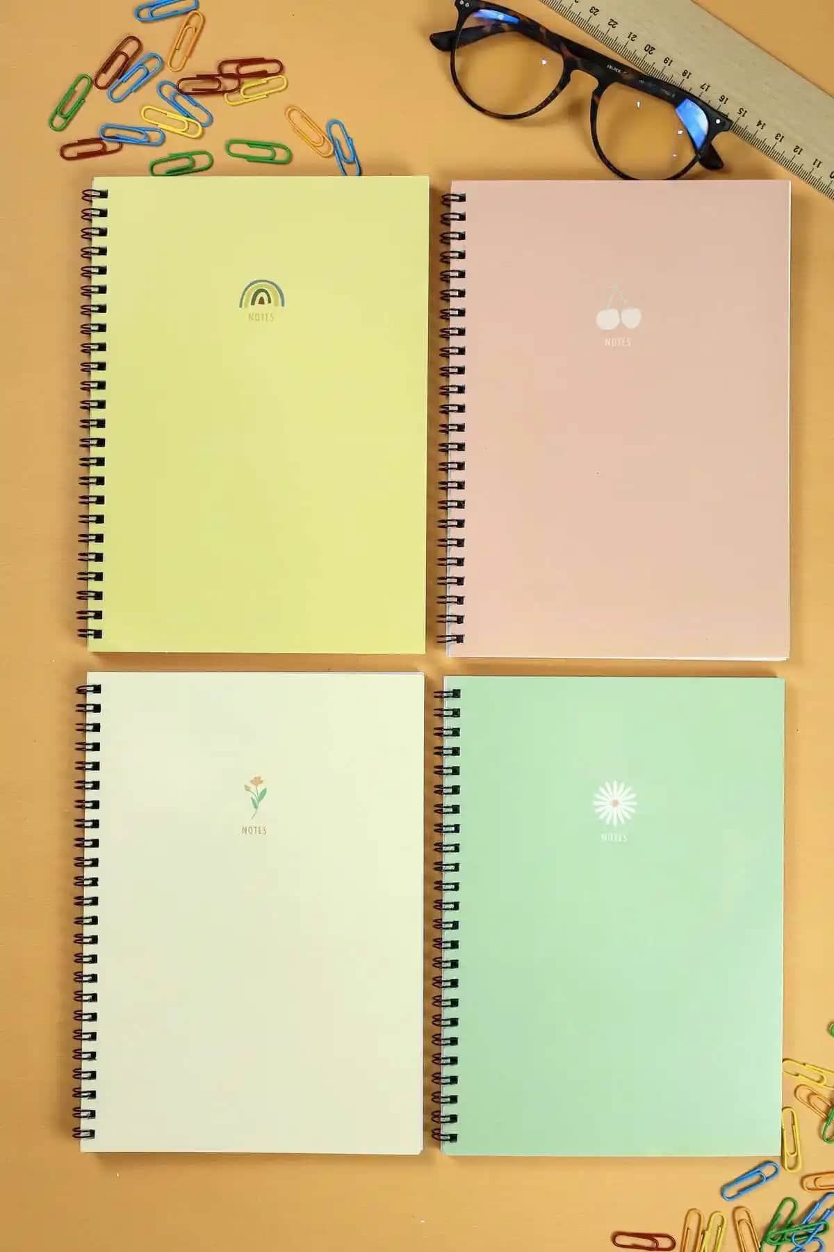 Smile Notes A5 Spiralli Okul Defteri: Şık ve Dayanıklı Yazım Arkadaşı