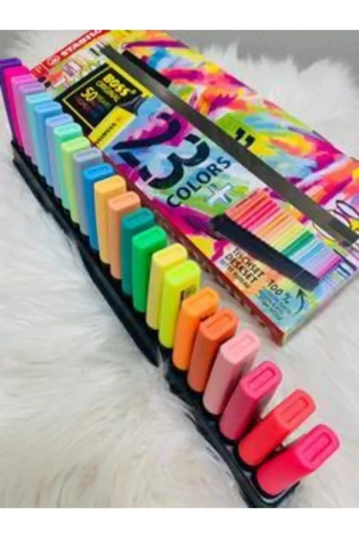 Stabilo Boss Fosforlu Kalem Seti 23 Renkli Dayanıklı ve Yüksek Kalite Ürün