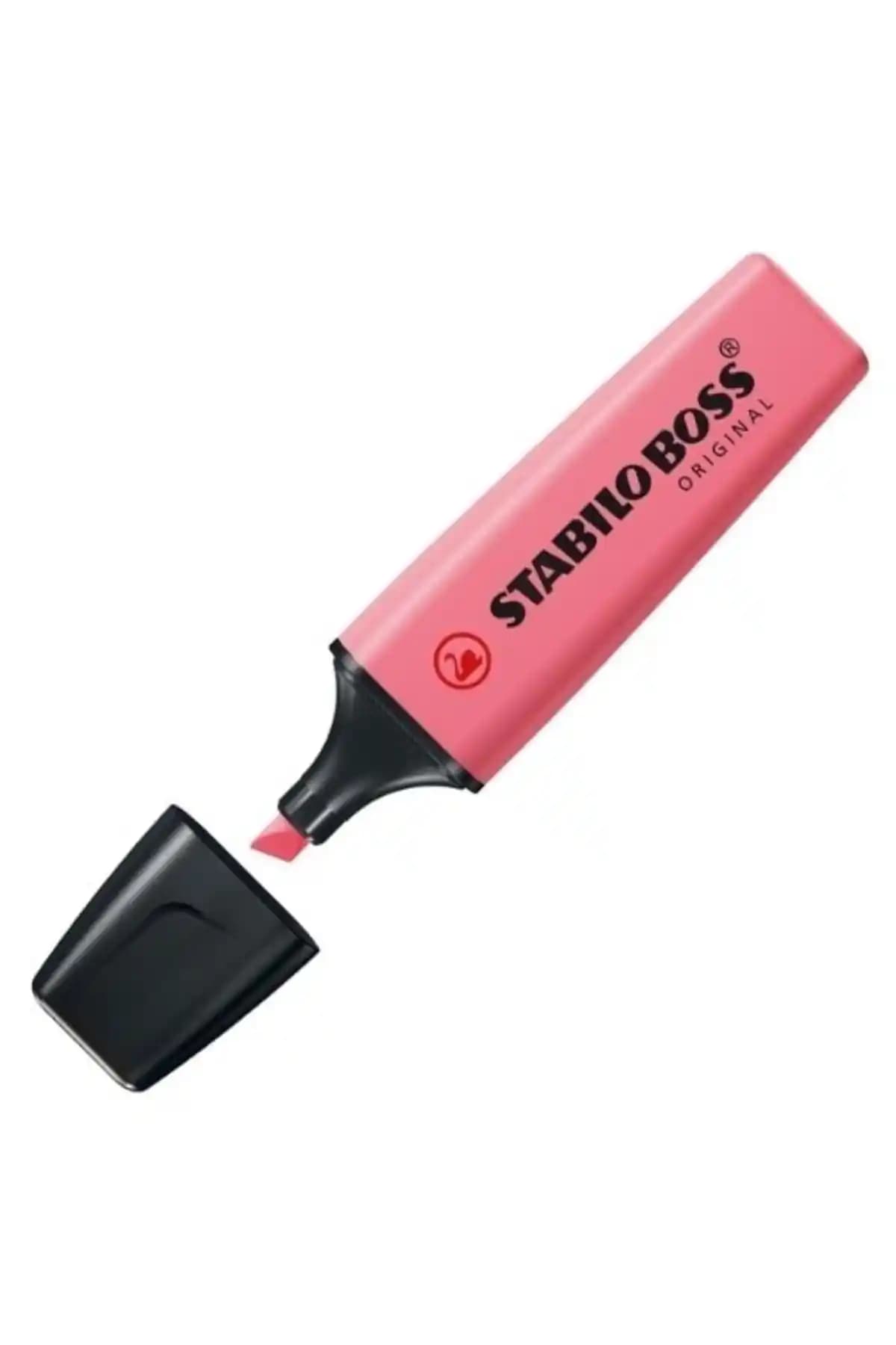 Stabilo Boss Original Pastel Gülpembe İşaretleme Kalemi Renkli ve Dayanıklı Tasarım
