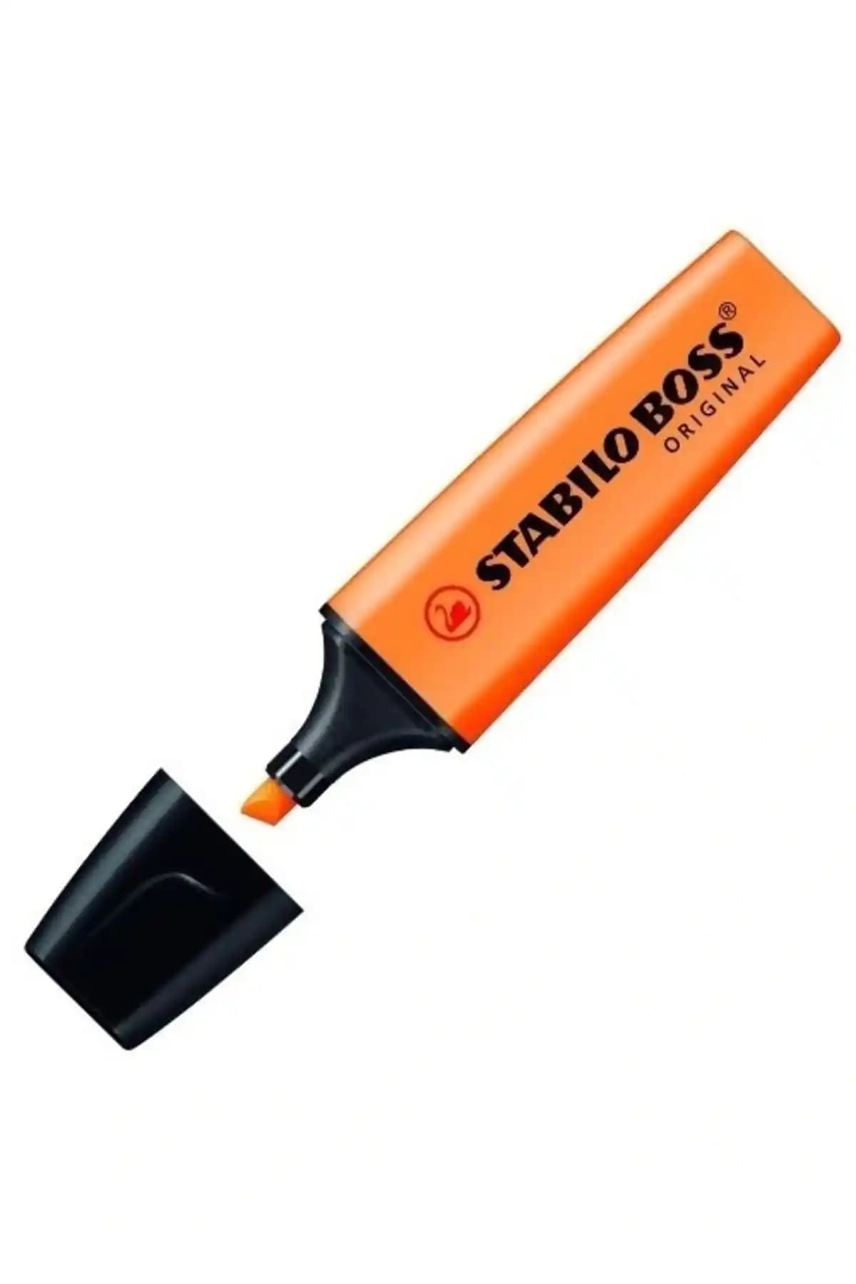Stabilo Boss Orijinal Turuncu Fosforlu Kalem: Yaratıcı ve Dayanıklı Renk Seçeneği