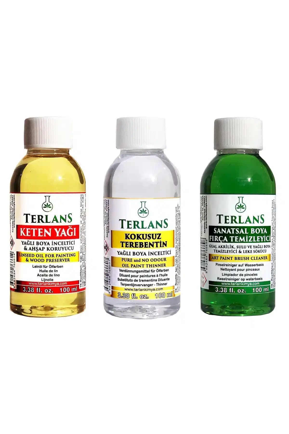 Terlans Yağlı Boya Seti: Profesyonel ve Hobi Amaçlı Kullanım İçin Yüksek Kaliteli Malzeme