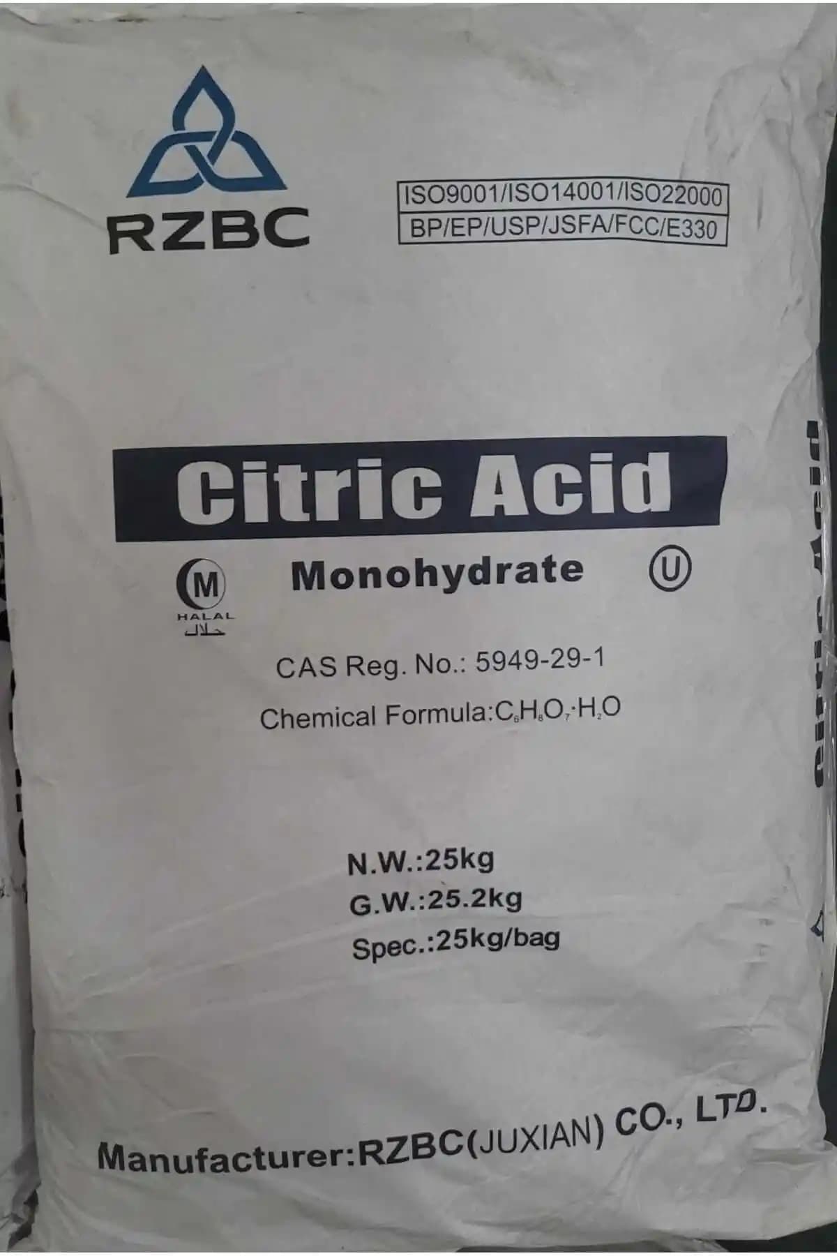 Weifang Limon Tuzu Sitrik Asit 1 Kg Güçlü Temizlik ve Kireç Çözücü Özellikleri