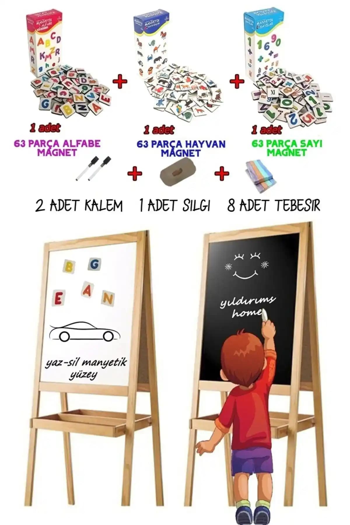 Yıl<dı>rım'in Ev Çok Amaçlı Manyetik Yazı Tahtası Detayları ve Kullanım İpuçları