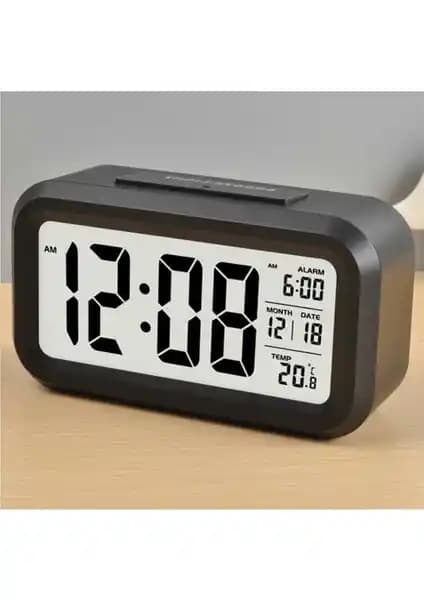 BabilStore Emin Ensar Home LCD Işıklı Sensörlü Termometreli Dijital Masa Saati İncelemesi