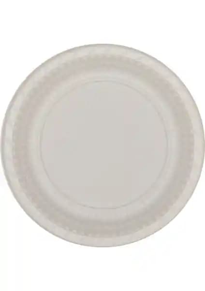 Çelikpençe 13 cm Kullan-At Plastik Tabaklar Seti – 100 Adet, Ø135 mm, Tek Kullanımlık