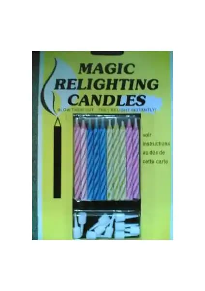 Pastisya Sönmeyen Sihirli Mum: Doğum Günlerinde Sürpriz ve Kahkaha İçin Eğlence Unsuru