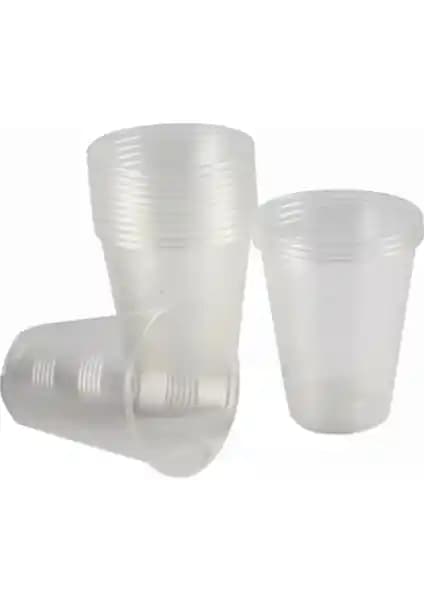 Space Cup 180 cc Tek Kullanımlık Plastik Bardak Otomat Uyumlu, 1000'li Paket