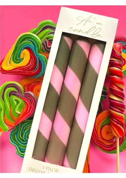 Aeon Candle Studio Ae'on Twist Şamdan Mum: Estetik ve Doğallığın Modern Buluşması (75-90 karakter)