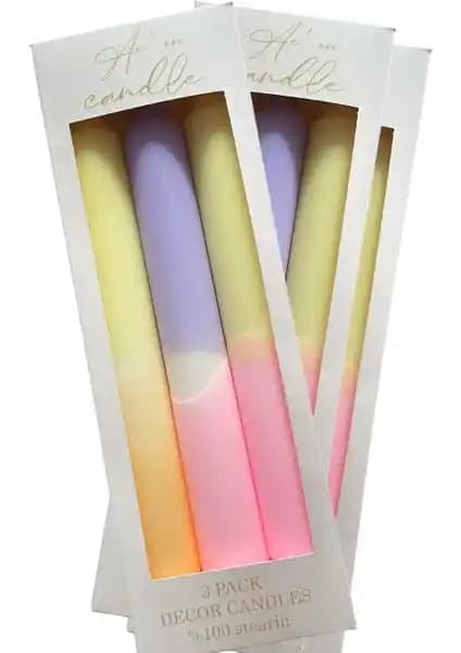 Aeon Candle Studio Pastel Tonlar Şamdan Mum: Estetik ve Doğallığın Modern Buluşması