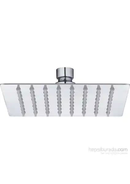 Ahlez Slim 20x20 cm Tepe Duş Başlığı: Dayanıklı ve Şık Tasarım ile Modern Banyoların Vazgeçilmezi