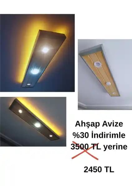 Ahşap Panel Avize: Doğal ve Estetik Modern İç Mekân Aydınlatma Çözümü