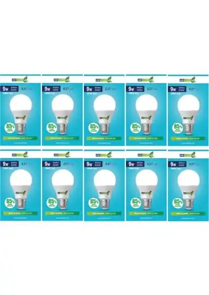 Ak Light Aklight 9W Beyaz Işık LED Ampulü Enerji Tasarruflu ve Uzun Ömürlü Aydınlatma Çözümü