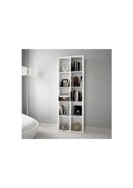 Alesta Life 10 Göz Raflı Kitaplık: Modern ve Dayanıklı Tasarım ile Şık Depolama Çözümü