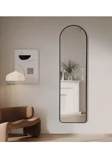 Ant Home Oval Kesim Boy Aynası 165x45 cm Modern ve Dayanıklı Tasarım Özellikleriyle