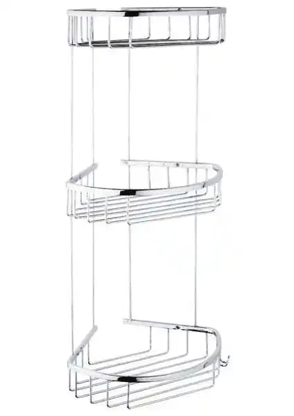 Ardini Kitaro 20x20 Üç Katlı Şampuanlık: Dayanıklı ve Çok Fonksiyonlu Saklama Çözümü