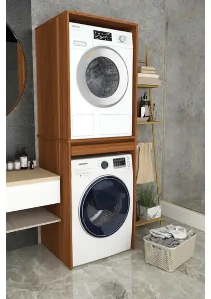 Asra Trend %100 MDF Çekmeceli Banyo Dolabı Modern ve Dayanıklı Tasarım Özellikleri