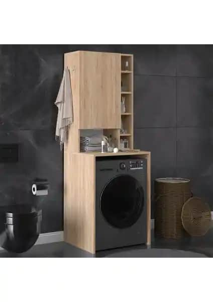 Asra Trend Banyo Dolabı BD-02: Şık ve Fonksiyonel Modern Banyo Mobilyası