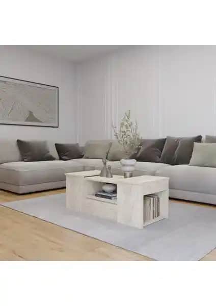 Aymobsan Lila Orta Sehpa Takımı Modern ve Şık Tasarım ile Ev Dekorasyonunu Yeniler