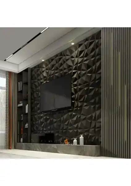 Bella Carpeti 3D Kabartmalı PVC Duvar Paneli Modern ve Şık Dekorasyon Çözümü