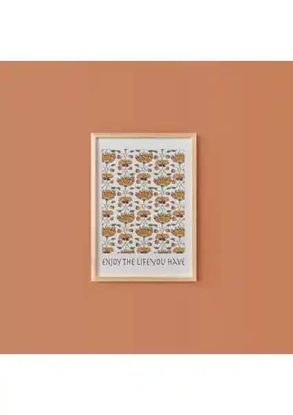 Bella Maison Indian Çerçeveli Tablo 33x48 cm Hindistan Kültürel Mirası ve Etnik Sanat