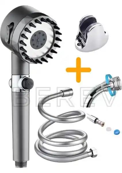 Berev Çok Fonksiyonlu Filtreli Duş Başlığı: Modern Banyolar İçin Estetik ve Pratik Çözüm