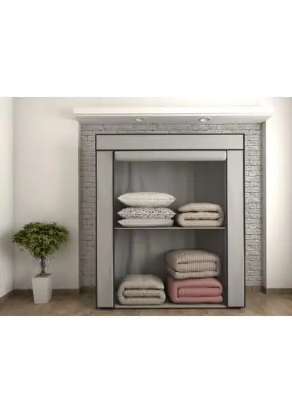 Burak Metal Borulu Yorgan Hurcu ve Prado Slim Fit Çelik Profilli Bez Dolap Karşılaştırması 1