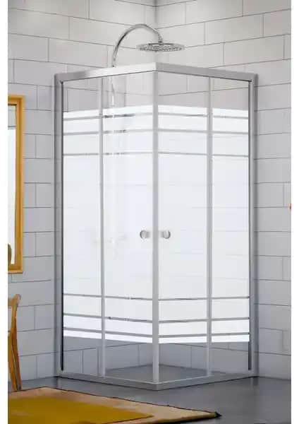 Durul Duşakabin Kare Desenli ve Kumlama Karomat Desen Ürünlerinin Karşılaştırması