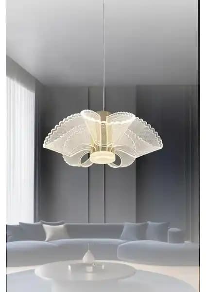 Eray Ay<dı>nlatma 9051-5 Sarkıt 3 Renk LED Avize Modern İç Mekan Aydınlatması