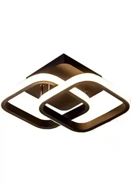 Eray Ayınlatma 9253 Plofonyer Siyah LED Avize: Modern ve Şık İç Mekan Aydınlatma Çözümü