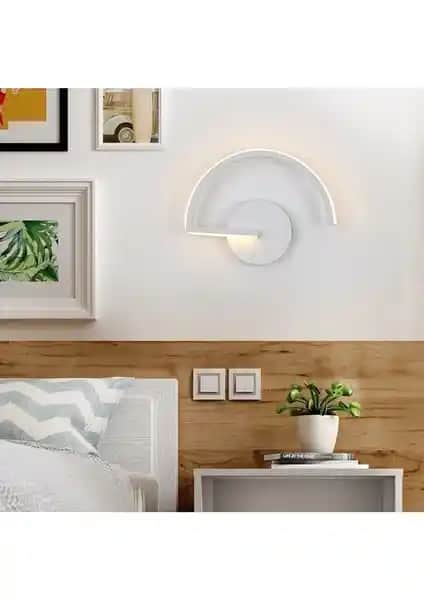Fer Avize Beren Modern Beyaz LED Duvar Aplik: Şık ve Enerji Verimli Aydınlatma Çözümü