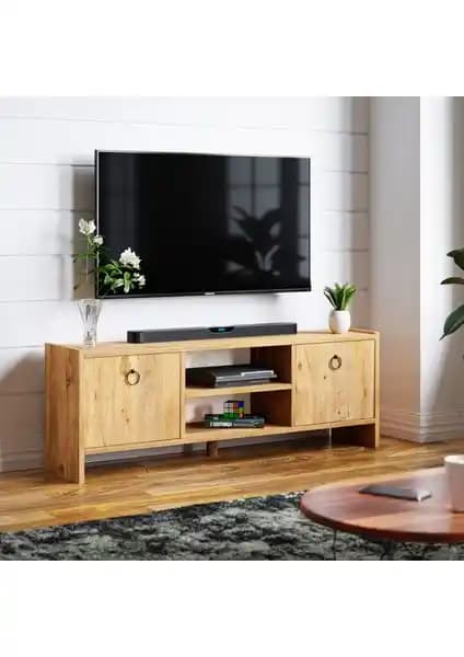 İntergo Kapaklı Raflı Televizyon Sehpası: Modern ve Dayanıklı Tasarım